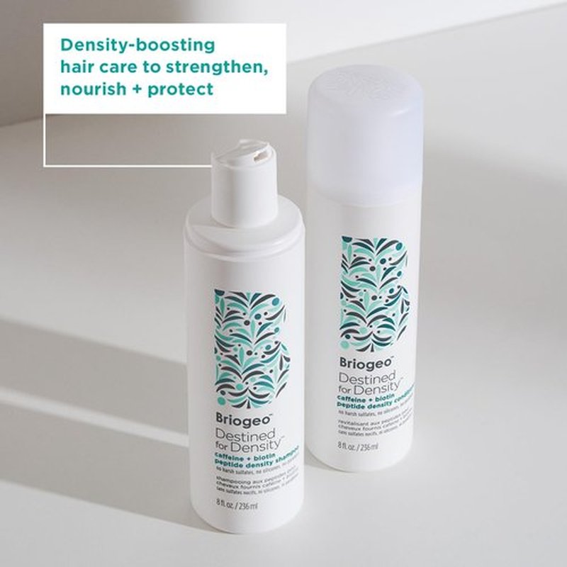 Briogeo Destined For Density Shampoo - Caffeine & Biotin Peptide for Thicker, Voluminous Hair | Sulfate-Free, Vegan
