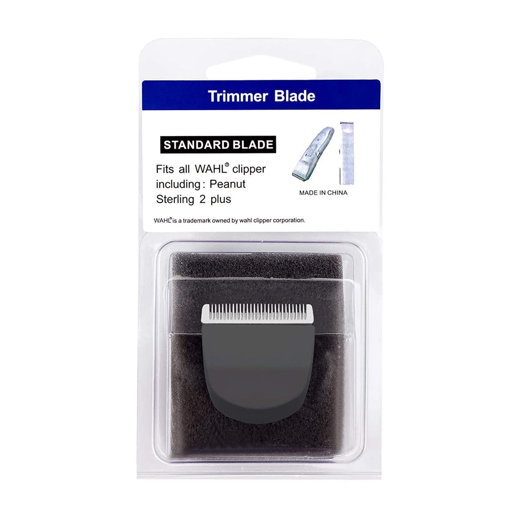 YAZIYIR Professional Peanut Snap On Replacement Blades, Black, 4PCS