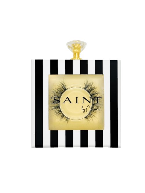 Saint by Claudia Faux Mink Natural Everyday Use Eyelashes, Cat Eye Lashes, Individual Lashes, Reusable up to 15x, "Verified" Eye Lash
