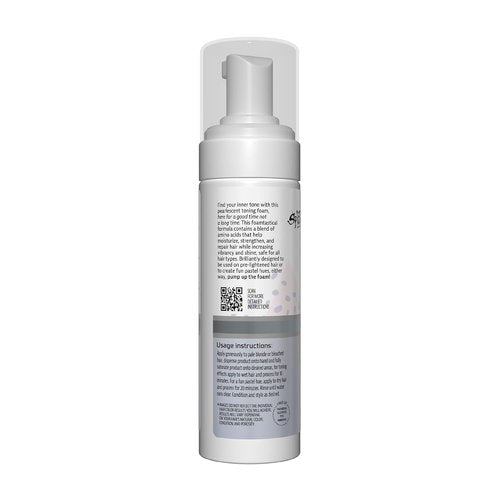 Splat Brilliant Toning Foam - Platinum Blonde Hair Toner | Weightless Conditioning, Lasts Up to 10 Washes, Vegan 5 oz.