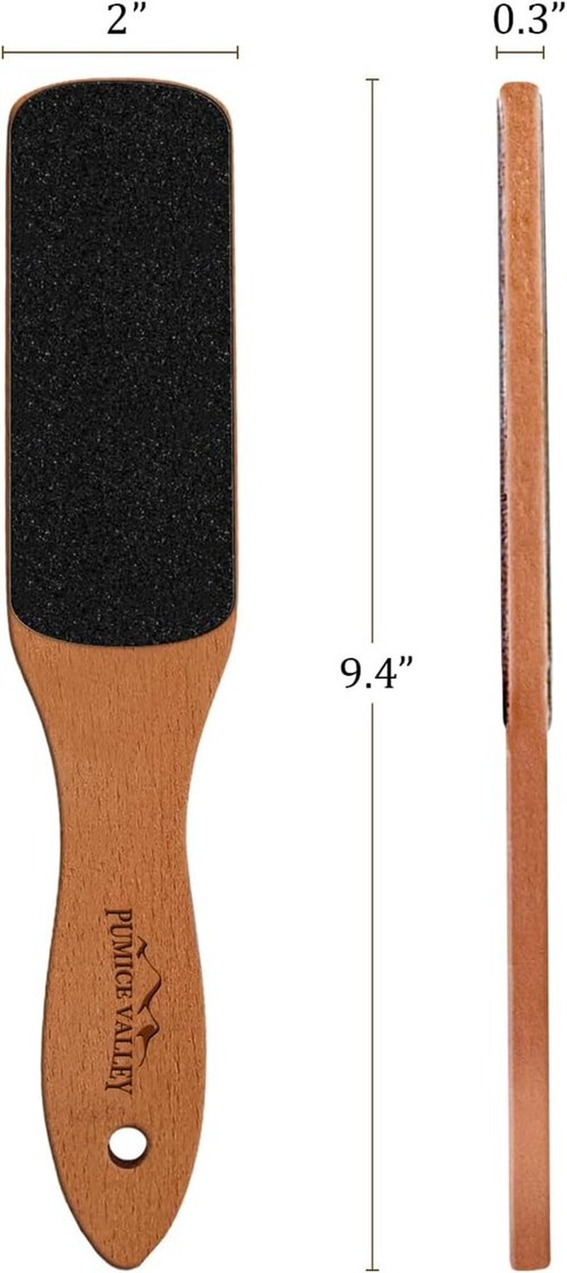 Skiennix Foot File - Double-Sided Pumice Stone for Callus Removal & Smooth Feet | Ideal for Dry Skin