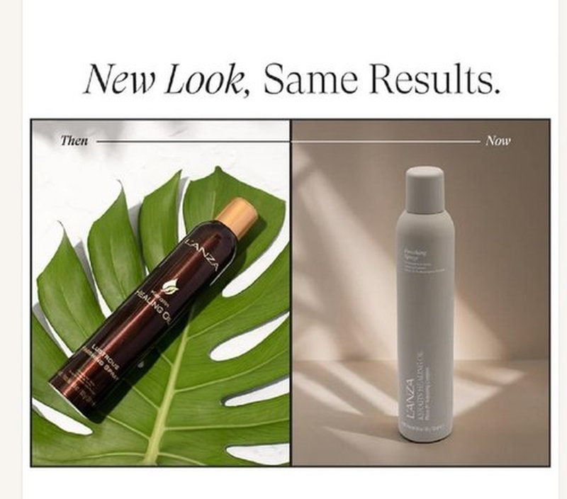 L'ANZA Keratin Healing Oil Finishing Spray - Strong Hold, Humidity Resistant, Color Safe | 10.6 Fl Oz