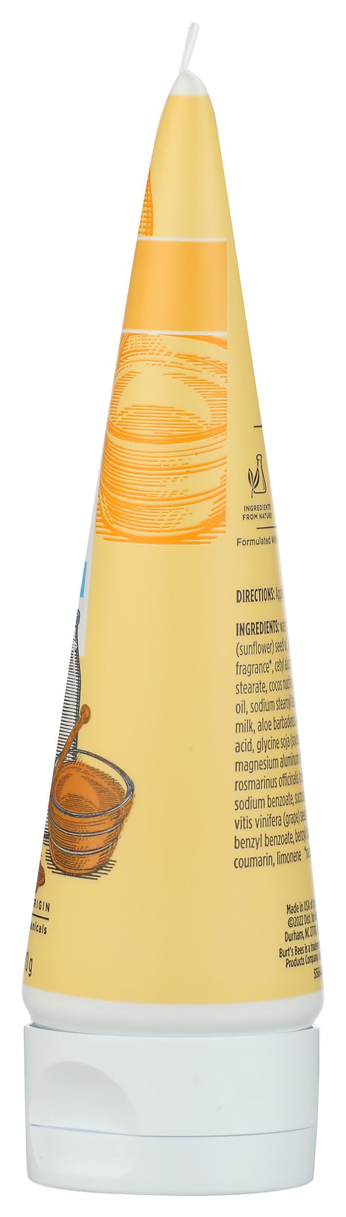 Burts Bees Body Lotion Milk & Honey, 6 OZ