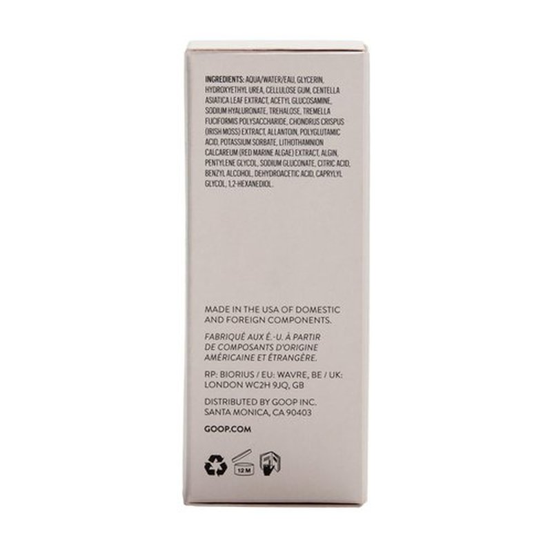 goop Beauty Exosome Hydration Therapy Serum | Hydrating Serum for Plump, Radiant, & Smooth Skin | Cica Leaf Exosomes, Red Sea Moss, & Polyglutamic Acid | 1.0 fl oz