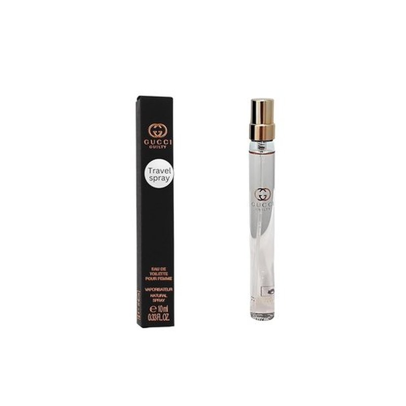 Gucci Guilty Women's Perfume - Travel Spray EDT 0.33 Fl Oz | Elegant Fragrance for On-the-Go