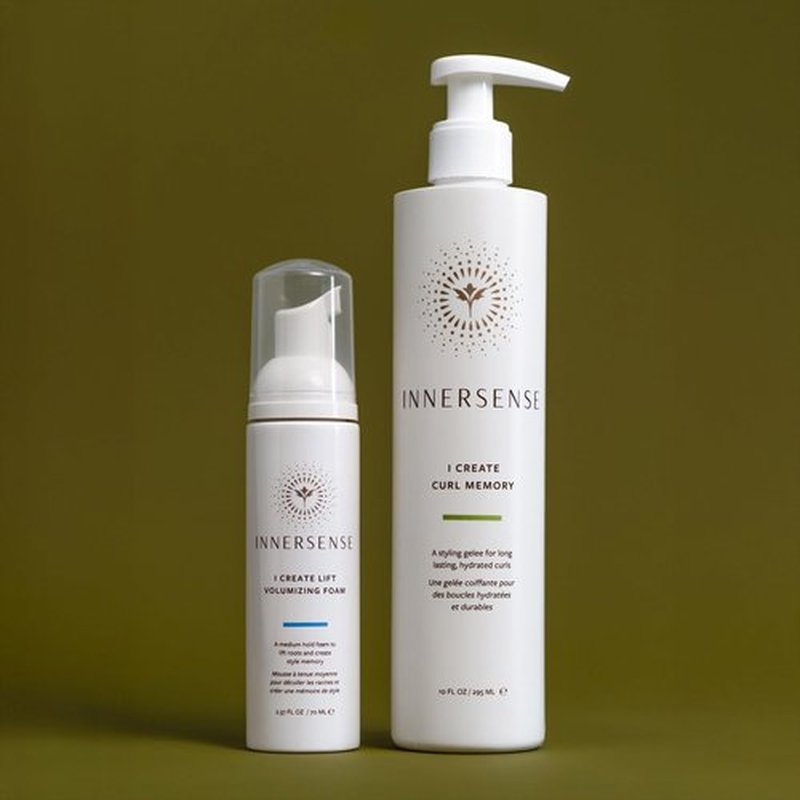 INNERSENSE - Curl Enhance Duo | I Create Curl Memory (10 oz) + I Create Lift (2.67 oz) | Shape, Define, Enhance | For Women & Men, Non-Toxic, Cruelty-Free, Clean Haircare