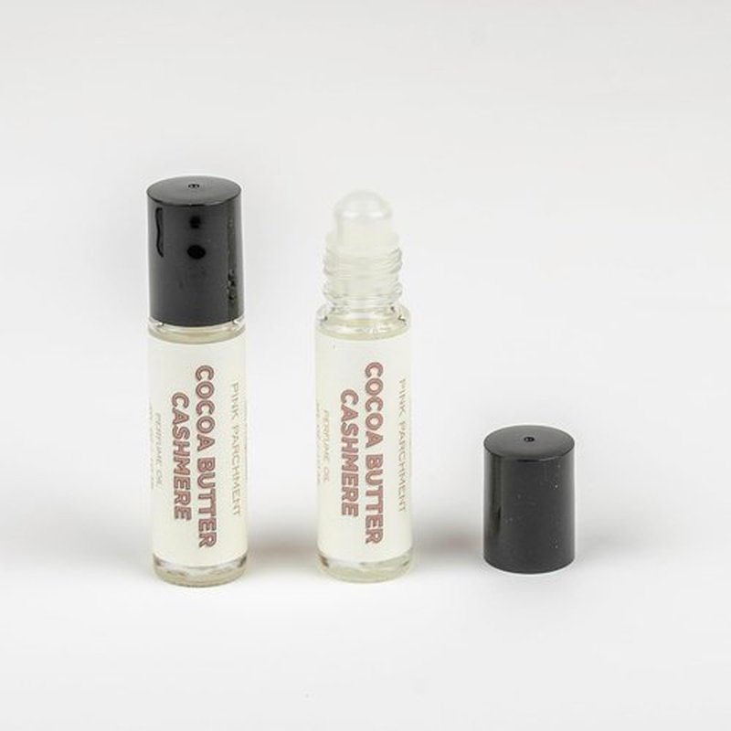 Skiennix Cocoa Butter Cashmere Roll-On Perfume Oil - Long-Lasting Fragrance, 10ml