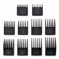 Miaco 10 Piece Universal Clipper Guide Comb Guard Set Compatible with Full Size Clippers Oster Classic 76, Oster A5, Andis AG, Andis BG, Wahl Senior