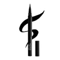Wet n Wild Mega Last Liquid Eyeliner - Waterproof, 16-Hour Wear, Ultra-Fine Brush - Black, Cruelty-Free & Vegan