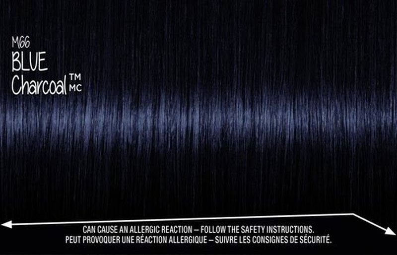 Got2B Metallics Permanent Hair Color - M66 Blue Charcoal | Vibrant, Long-Lasting Color