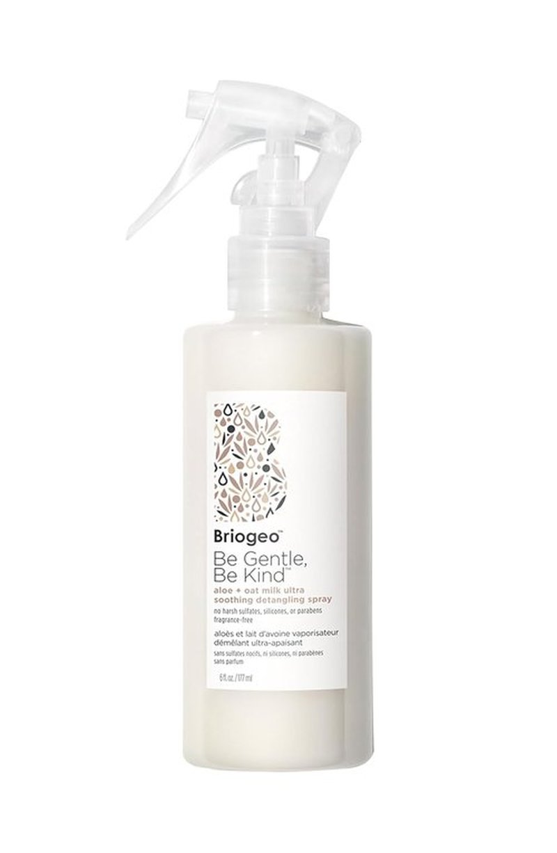 Briogeo Be Gentle, Be Kind Detangling Spray - Fragrance-Free Leave-In for Sensitive Scalp | 6 fl oz
