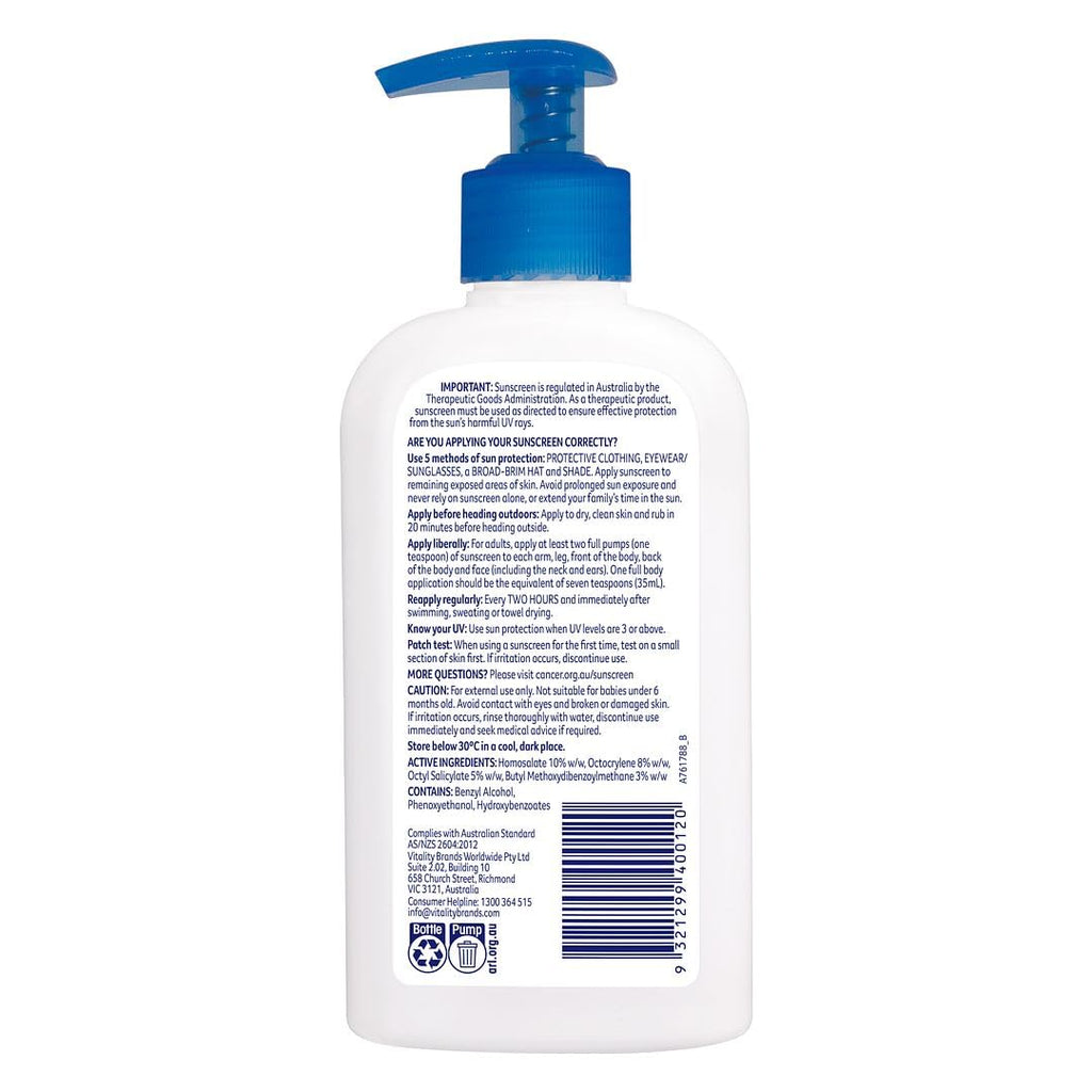 CANCER COUNCIL SPF50+ Ultra Sunscreen Pump 200mL