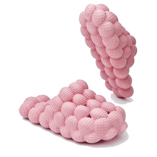 AIMINUO Bubble Slippers for Women and Men with Cloud Cushion Sole, Stress Relief Reflexology and Non-slip Massage