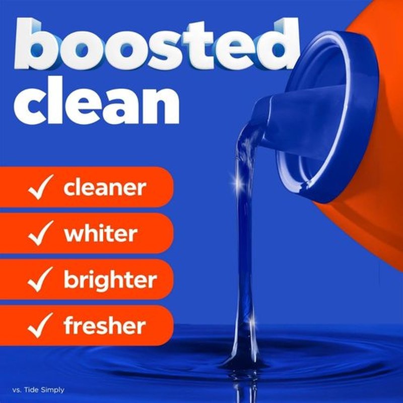 Tide Liquid Laundry Detergent - Original Scent, 64 Loads, 80 FL OZ | Powerful Stain Removal