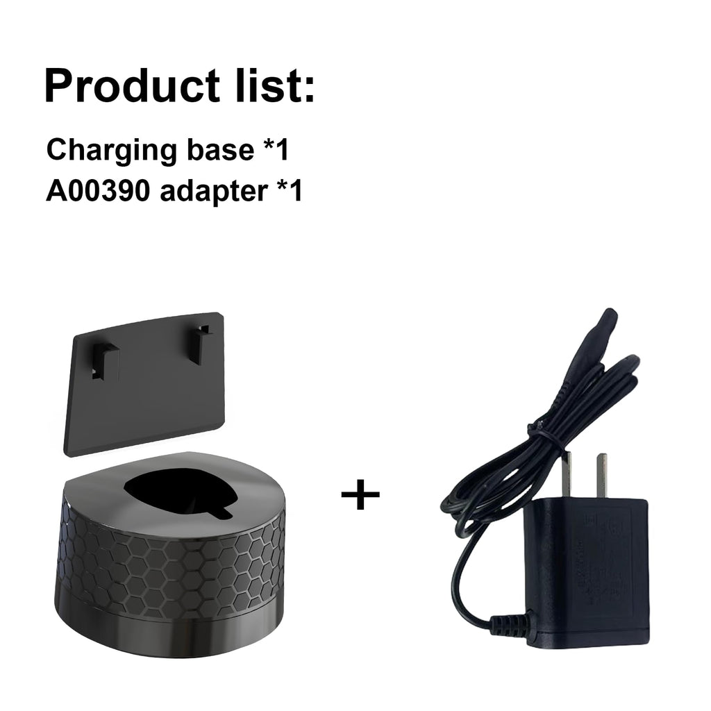 Senenatur A00390 Charger Charging Cable for Philips One Blade QP2520, 4.3V A00390 Adapter with Charging Base Station Attachment for QP2520