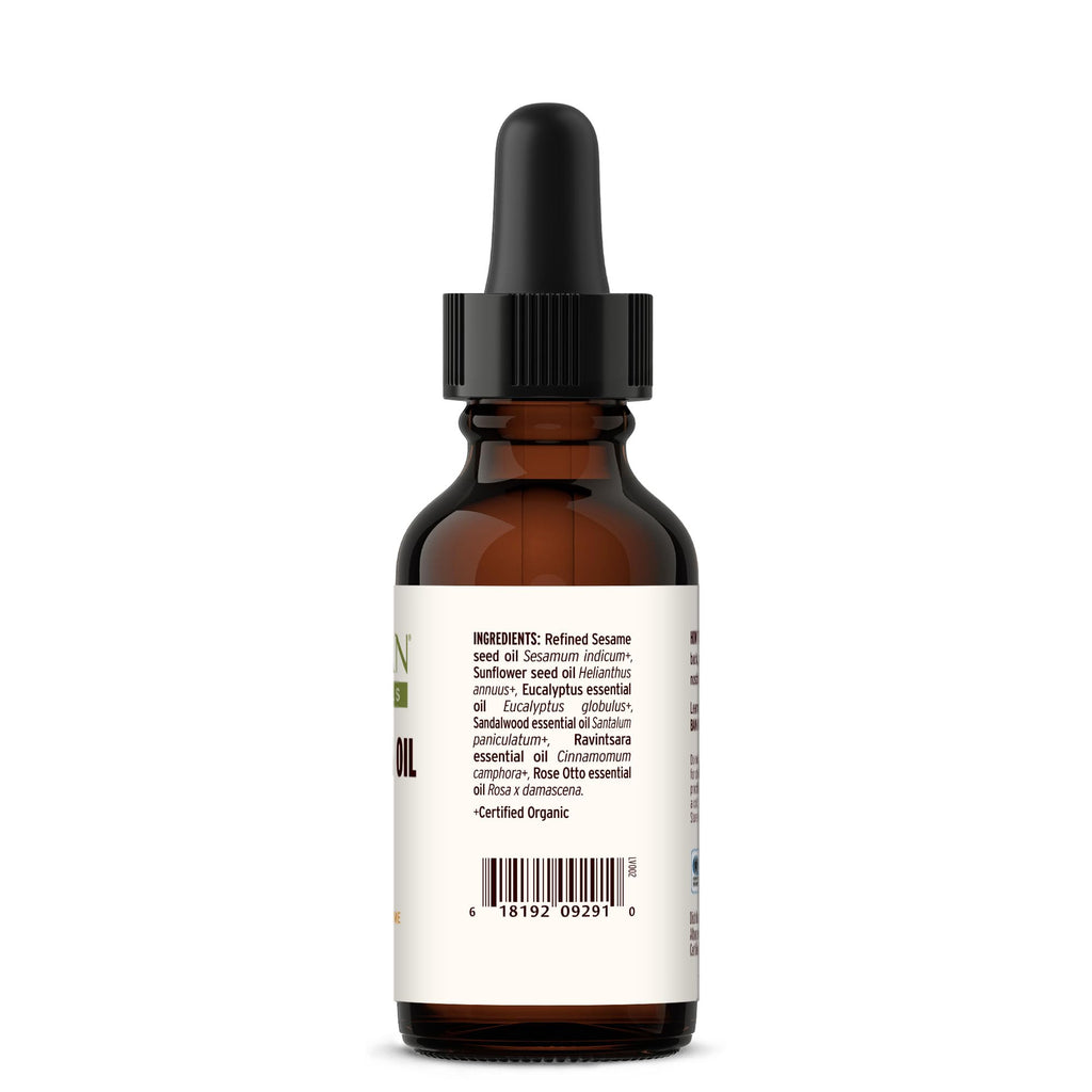 Banyan Botanicals Super Nasya Oil – Ayurvedic Physician Formulated Nasal Drops – Lubricating Nasal Moisturizer with Rose & Sandalwood – Supports Healthy Respiration & Sinus Comfort – 1 oz
