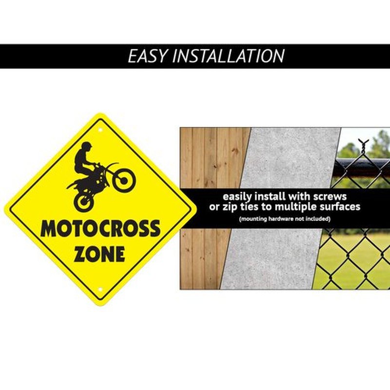 Kid Crossing Sign Zone Xing | Indoor/Outdoor | 14" Tall Children Child Play Slow be Safe Caution