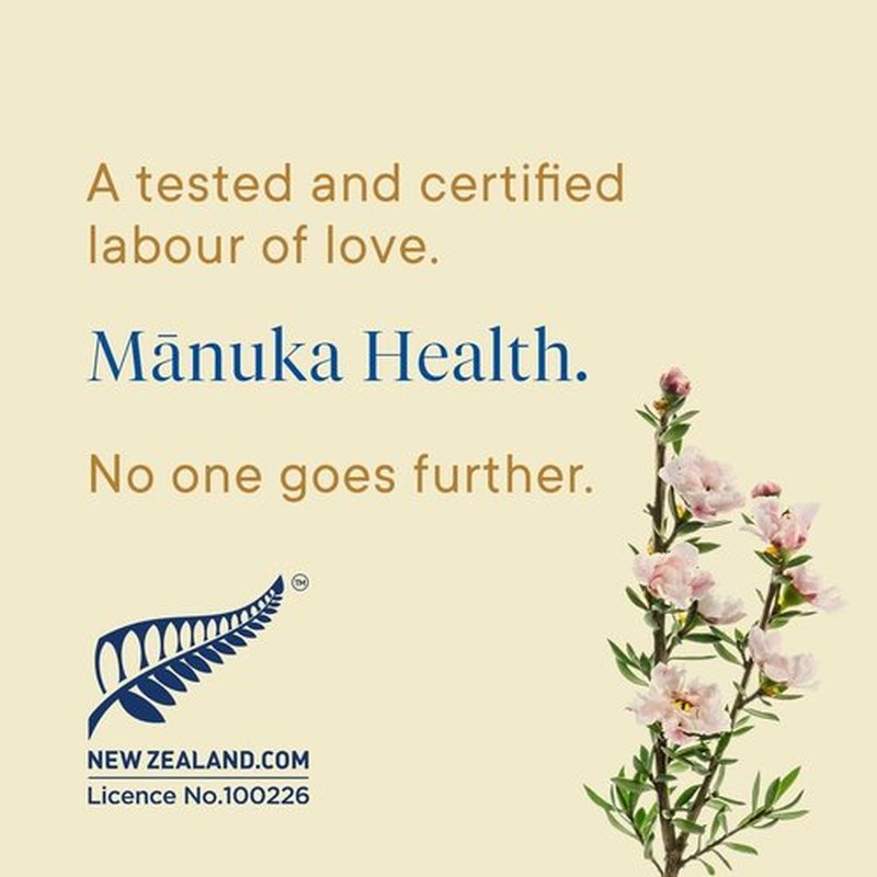 Manuka Health Manuka Honey Lozenges - 15 Lemon-Flavored Lozenges for Immune Support with Vitamin C