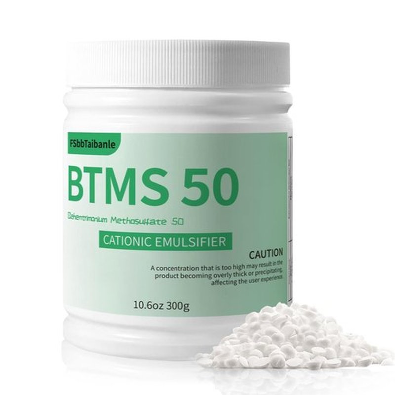 FSbbTaibanle 10.6 oz BTMS 50 Conditioning Emulsifier granules, 100% derived from plant-based，Ideal for Leave-in Conditioner, Lotions, Shampoos and More