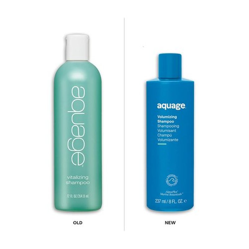 Aquage Volumizing Shampoo - Lightweight Deep Cleansing Formula with AlgaePlex | 8 oz for Fine, Thin Hair