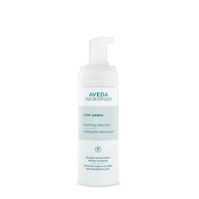 Aveda Outer Peace Foaming Cleanser - Daily Face Wash for Acne-Prone Skin | 4.2 Fl Oz with Plant Extracts