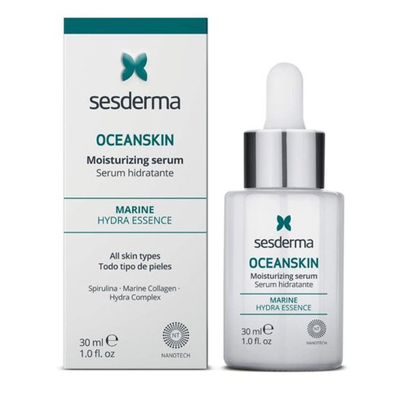 Sesderma OCEANSKIN Moisturizing Serum - Hydrating Formula for All Skin Types | 1.0 fl oz