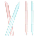 Skiennix Glass Cuticle Pusher Set - Double-Sided Cuticle Remover Tools for Perfect Manicure | 2 Pieces