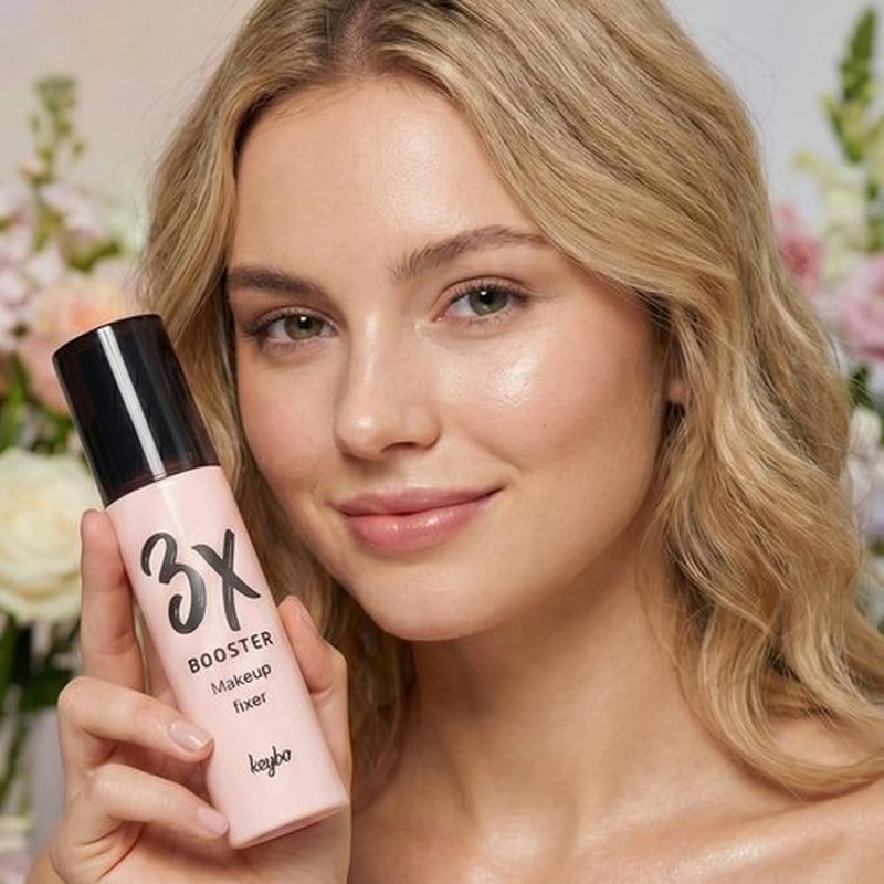 Keybo Official Makeup Fixing Mist - Anti-Shine, All-Day Hold | 3.4 fl oz (100 ml) Smudge-Proof Finish