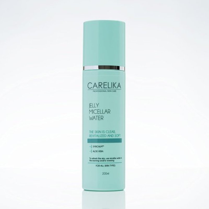 Jelly Micellar Water with Aloe - Gentle Facial Cleanser & Makeup Remover for Sensitive Skin - 200ml