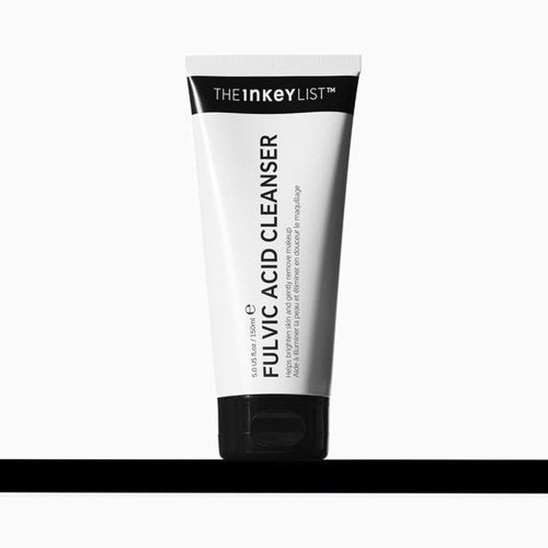 The INKEY List Fulvic Acid Cleanser - Brightening Makeup Remover, Fragrance-Free, 5 Fl Oz