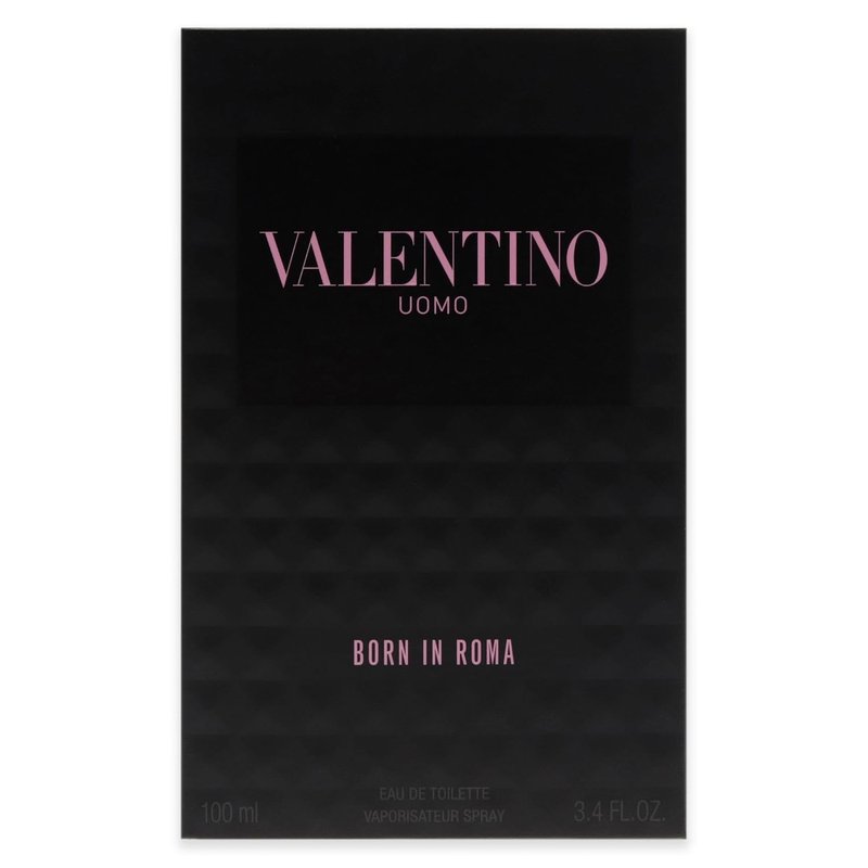 Valentino Uomo Born In Roma - 3.4 oz Eau de Toilette Spray for Men | Elegant Fragrance