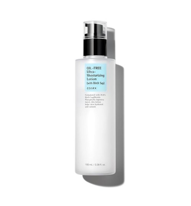 COSRX Oil-Free Lotion - Hydrating Daily Acne Facial Moisturizer for All Skin Types | 3.38 fl. oz / 100ml