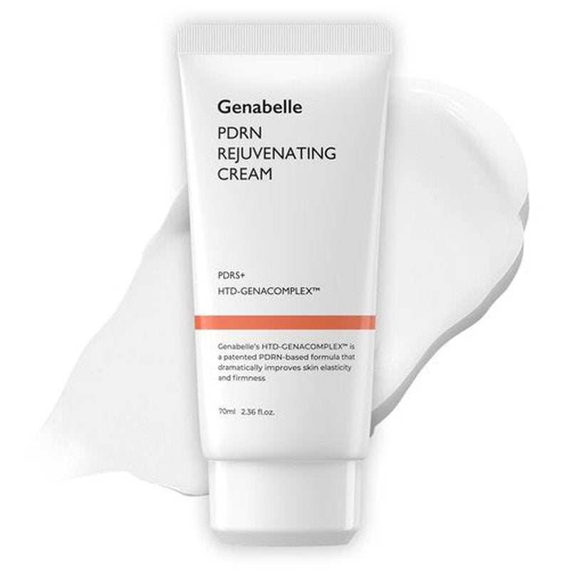 Genabelle PDRN Rejuvenating Cream - Lightweight Moisturizer with Original PDRN, CICA, Hyaluronic Acid - Nourishing, Hydrating, and Soothing Formula - 2.36 fl.oz