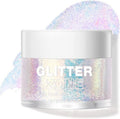 BestLand Holographic Body Glitter Gel - Long-Lasting Sparkle for Face, Body & Hair | 02 Stardust Pink
