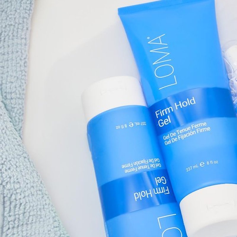 Loma Hair Care Firm Hold Gel - Long-Lasting Hold for All Hair Types | 8 oz
