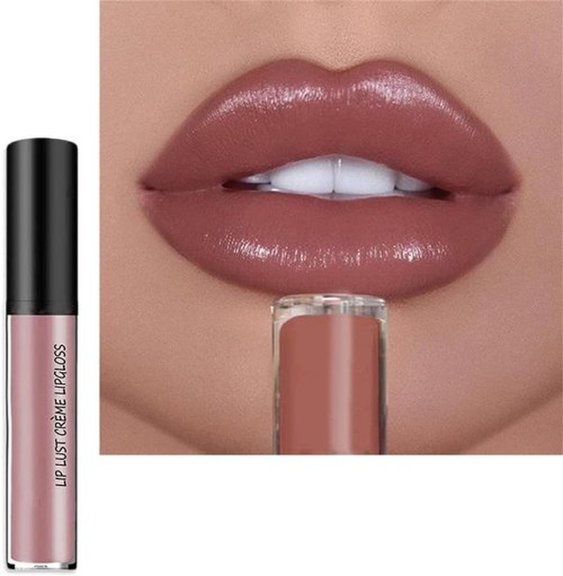 Teamoda 12 Color Cream Lip Gloss - Long-Lasting, Waterproof Hydrating Lip Tint | 1.3 Fl Oz Natural Jelly Lipstick