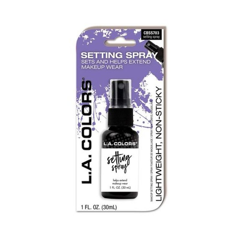 L.A. COLORS Setting Spray - Long-Lasting Makeup Finish | Lightweight Formula