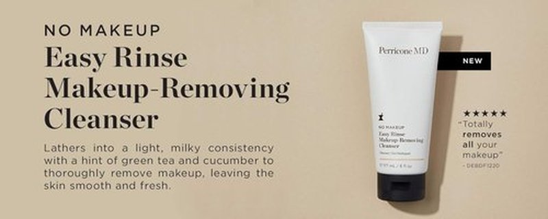 Skiennix Easy Rinse Makeup-Removing Cleanser - Effortless Makeup Removal for All Skin Types