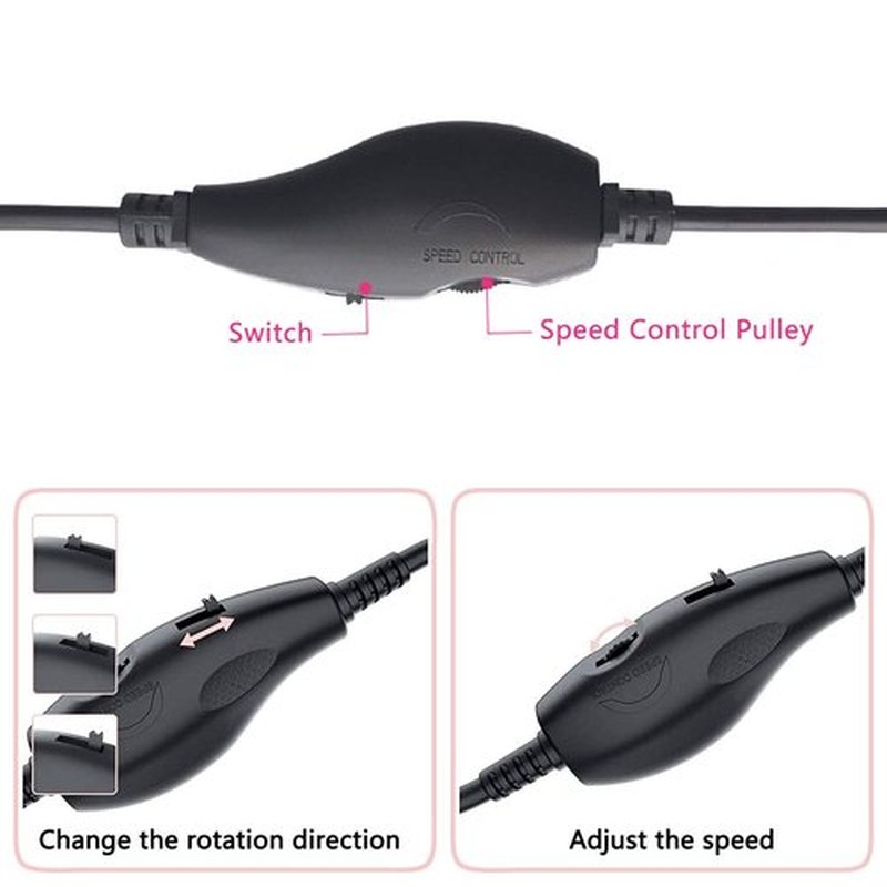 Electric Nail Drill Power Cord, AC DC Adapter Charger Power Cord Compatible with MelodySusie/AIRSEE/AUTENPOO/COSITTE/KITCCI Portable Electric Nail Drill