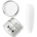 beautilux Nail Extension White Hard Gel, 55g Milky White Builder Nails Gel, Long Lasting for DIY Nail Art (M-BHB55-02)
