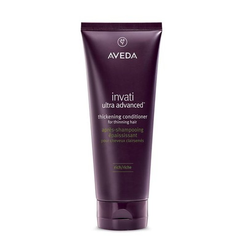 Aveda Invati Ultra Advanced Thickening Conditioner Rich | Step 2 of 4 | Reduces Hair Loss by 77% | for Medium to Thick Thinning Hair Types | Normal to Oily Scalp | 96% Naturally Derived*, 6.7 Fl Oz