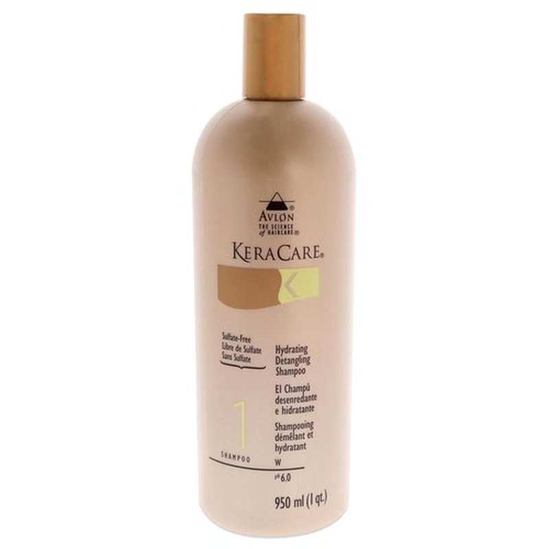Avlon Keracare Hydrating Detangling Shampoo - 32 Ounce | Moisturizes & Softens Hair