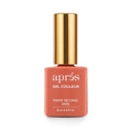 APRÉS Gel Color Nail Polish 15 ml, Burn Baby Burn Collection, No Wipe, Highly Pigmented, Medium Viscosity Formula with Brush-X Nail Art Brush - Salon Quality (262 - Miami Second Wife) | 2024 Edition