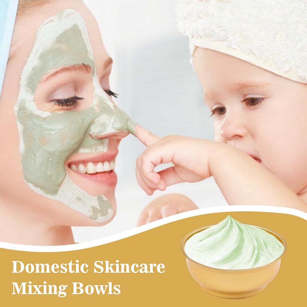 GRETJOB 12 Pcs Facial Bowl, Esthetician Facial Bowls Supplies Facial Mixing Bowls Esthetician for Women Facial Mask Mixing Kit