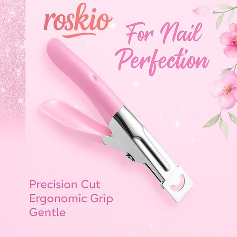Nail Clippers Acrylic Nail Cutter Acrylic UV Gel False Nail Tips Edge U Clipper Cutter Manicure Tools Trimmers Nail Art Tools Acrylic Nail Clippers