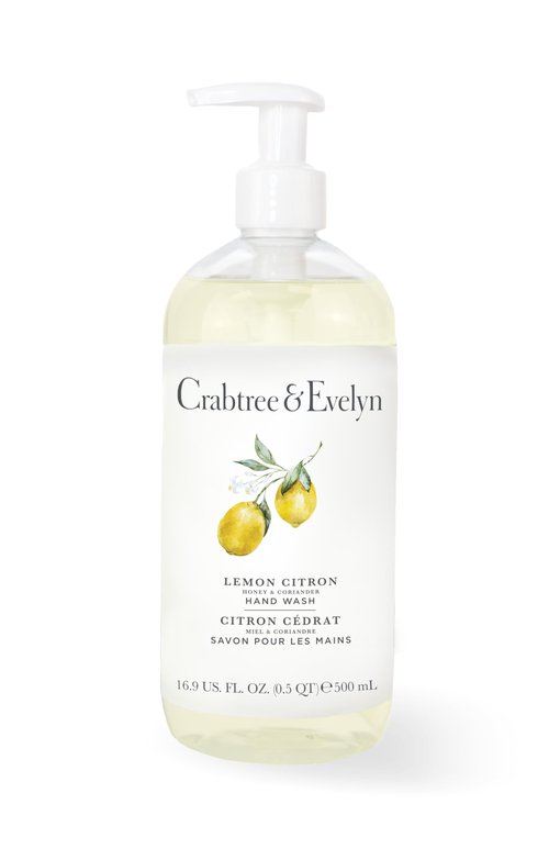 Crabtree & Evelyn Lemon Citron Hand Wash – 16.9 fl oz/ 500ml