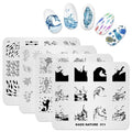 KADS Nail Art Stamp Plate - Ocean Sea Mermaid Series Nail Stamping Plate Template Image DIY Decoration Tool