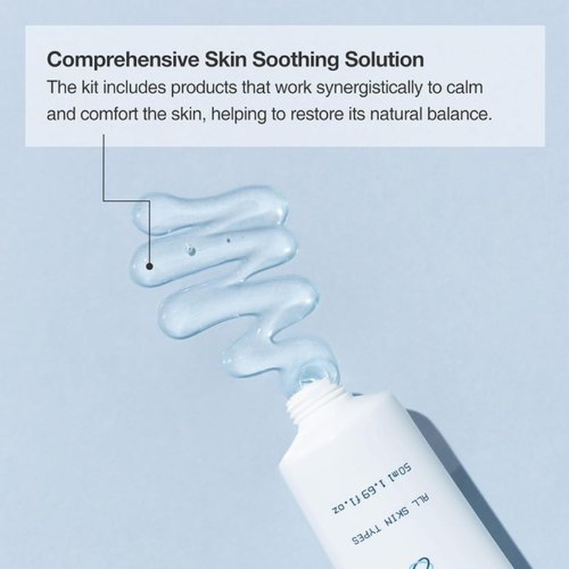 OxygenCeuticals SOS PP Kit - Post Laser Skin Care Gel, Serum & Cream for Moisturizing & Repairing
