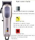 Hair Clippers for Men, Cordless Hair Trimmer, Rechargeable Beard Trimmer - with Titanium Ceramic Blade, LED Display,Great for Father/Husband/Boyfriend
