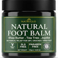 Regine Switzerland Organic Tea Tree Foot Balm - Intensive Callus Remover & Moisturizer for Dry, Cracked Feet